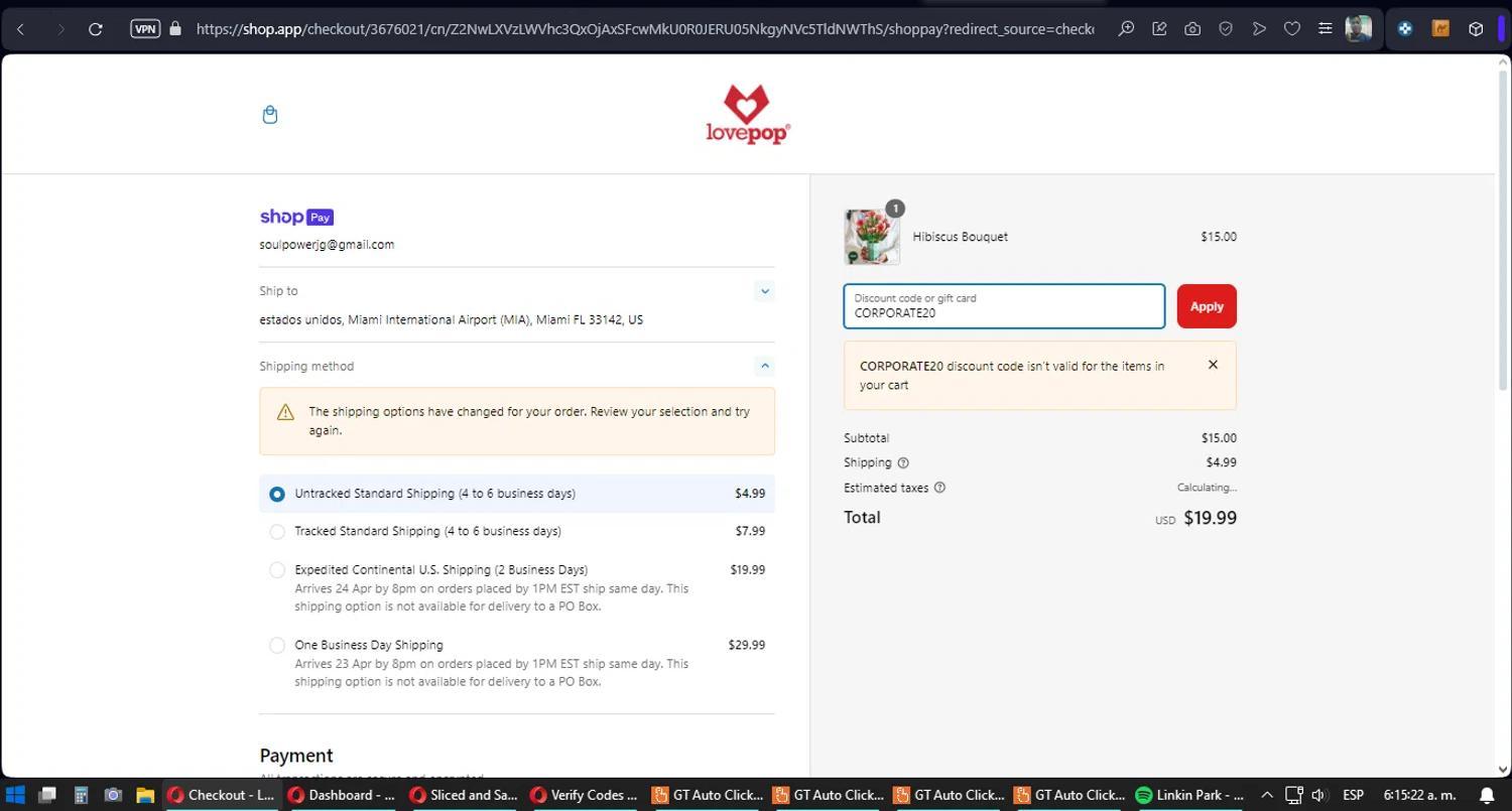 How to apply Lovepop coupon code